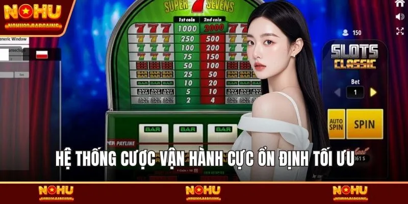 Hệ thống cược vận hành cực ổn định tối ưu